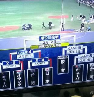 WBC2�����E���h�E���{vs��p�B